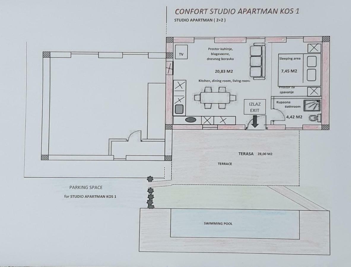 Villa Kos Lupoglav  외부 사진